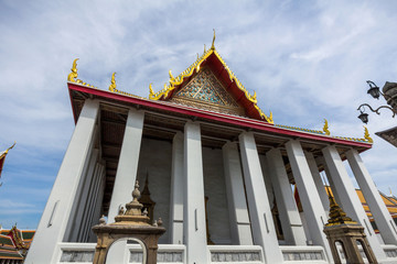 Obraz premium Sala Karn Parien of Wat Po Buddhist temple complex in Bangkok, Thailand.