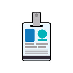 vip card pass exclusive ticket icon. Isolated and flat illustration. Vector graphic