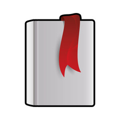 book traditional reading lerning icon. Isolated and flat illustration. Vector graphic