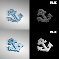 szklana ikona 3D vektor © vempireart