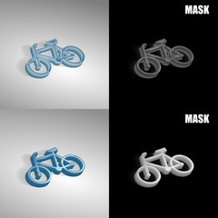 szklana ikona 3D vektor © vempireart