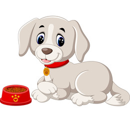 Cute dog cartoon