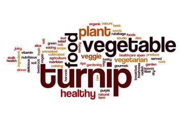 Turnip word cloud concept