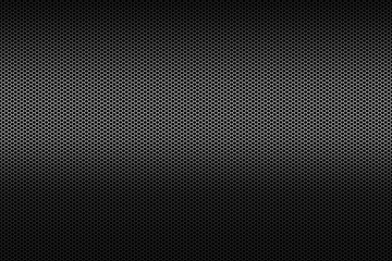 black metallic polygon honeycomb grid texture pattern background