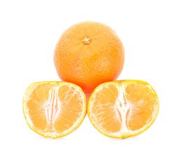 orange isolated on white background