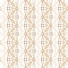 Geometric seamless pattern vector golden abstract