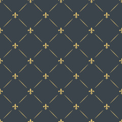 fleur-de-lis seamless pattern background