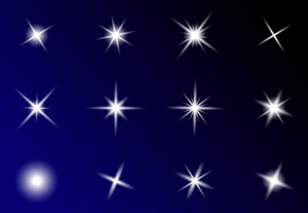 transparent star vector symbol icon design. Beautiful illustrati