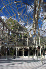 Crystal Palace in Retiro, Madrid