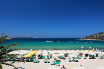 A beach at Baja Sardinia