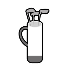 golf club sport hobby game icon. Isolated and flat illustration. Vector graphic