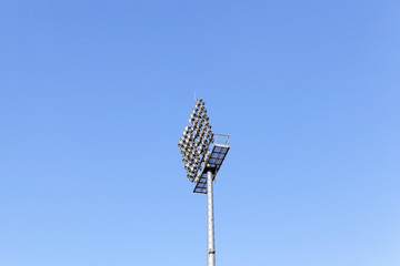 Fototapeta premium The stadium lighting