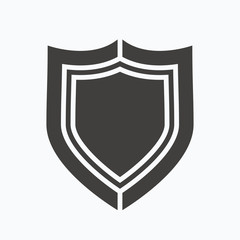 Obraz premium Shield protection icon. Defense equipment sign.