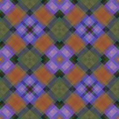 Fototapeta premium Kaleidoscopic low poly rhomb style vector mosaic background