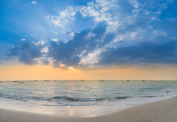 White Sand Beach - Sunset in Khao Lak
