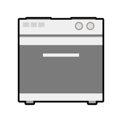 stove house technology appliance icon. Isolated and flat illustration. Vector graphic
