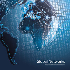     Global Networks - EPS10 Vector for Your Business 