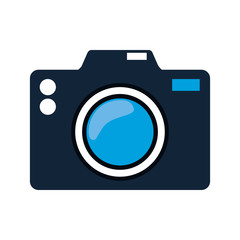 camera gadget photography technology icon. Isolated and flat illustration. Vector graphic