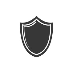 shield security system protection icon. Isolated and flat illustration. Vector graphic