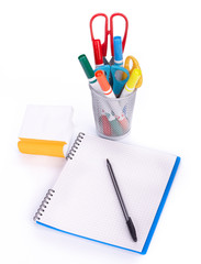 Various office stationery