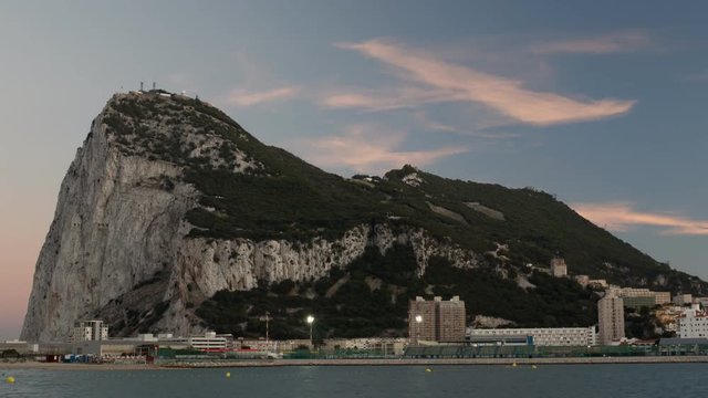 the rock of gibraltar a british territory