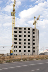 Fototapeta premium construction of a new home