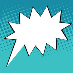 Isolated comic expression