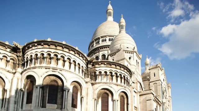 The sacre coeur cathedral in paris