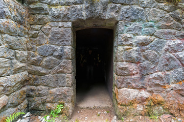 Doorway into Abandoned Stone House