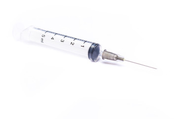 Medical for injection with a syringe isolate