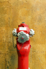 red fire hydrant