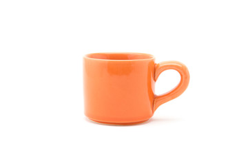 cup on white background