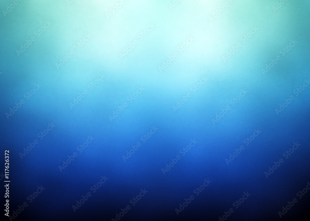 Poster blue paint background