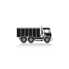 Truck. Vector icon.