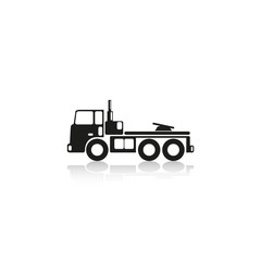 Truck. Vector icon.