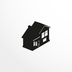 House. Vector icon.