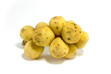 Wollongong delicious fruit on a white background.
