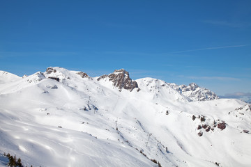 Winter in alps