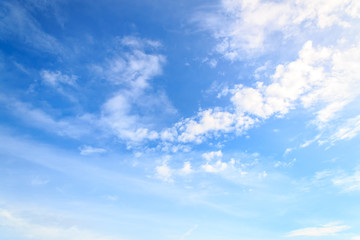 clouds on blue sky