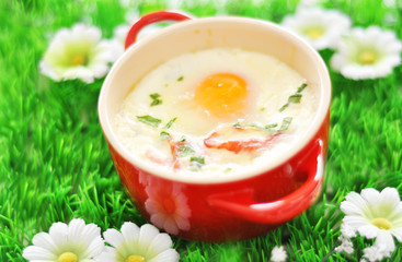 oeuf cocotte