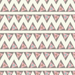 Fototapeta premium Ethnic boho seamless pattern. Print. Repeating background. Cloth design, wallpaper.