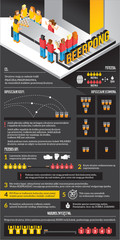 beer pong - infografika