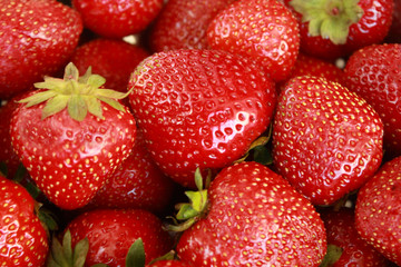 Fresh ripe strawberry