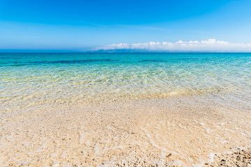 Beach, sea, landscape. Okinawa, Japan, Asia.