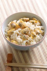 あさりご飯