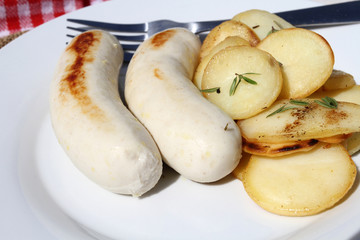 boudins blancs et pommes de terre 07082016