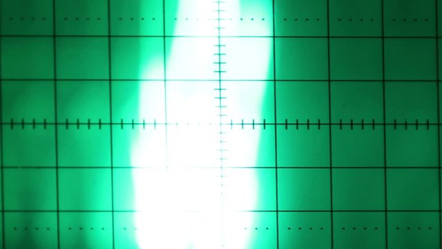 graphics from the screen of an oscilloscope