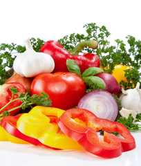 raw vegetables