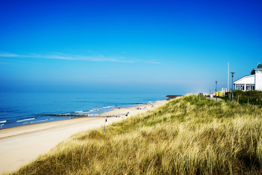 Domburg Dunes Promenade / Netherlands