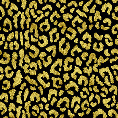 gold leopard pattern